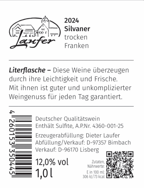 Silvaner trocken 2024 – Bild 2